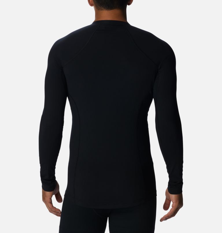 camiseta térmica masculina de gola redonda de peso médio