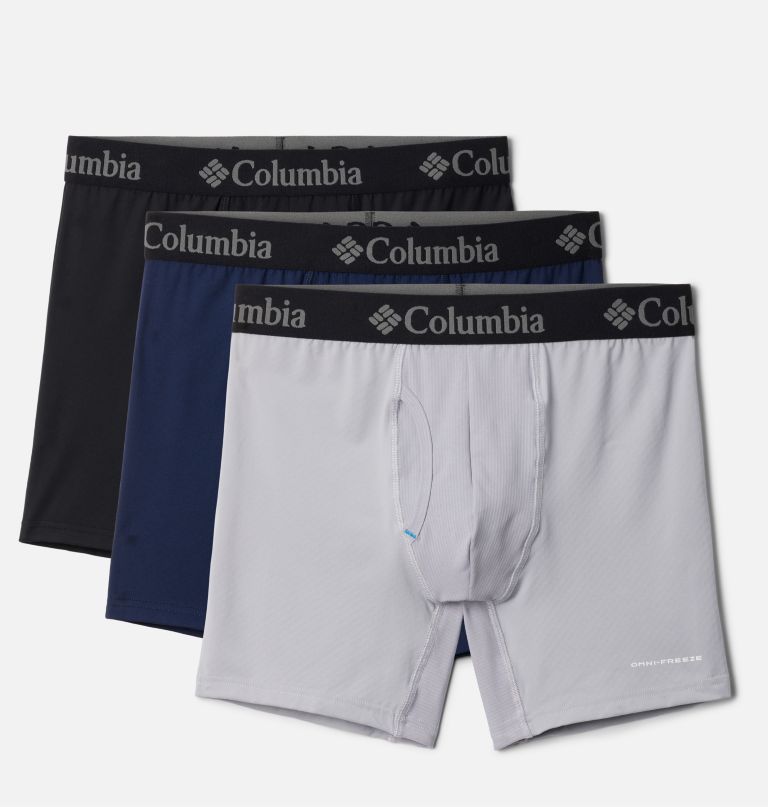 pacote com 3 cuecas boxer cool comfort