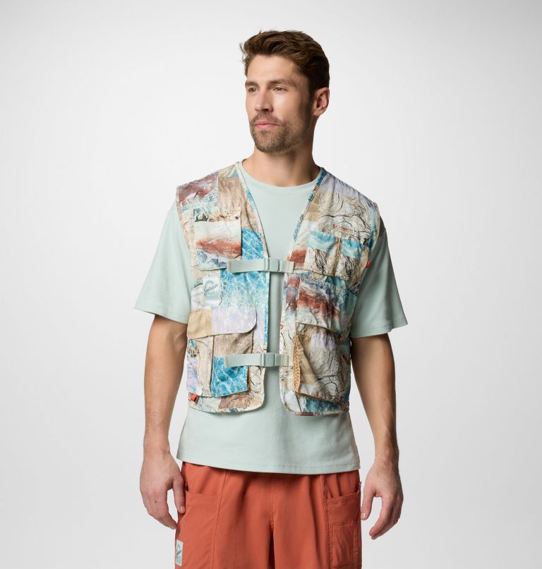 colete estampado cove beach
