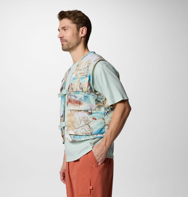 colete estampado cove beach