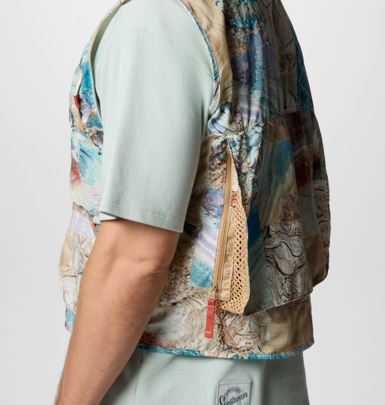 colete estampado cove beach