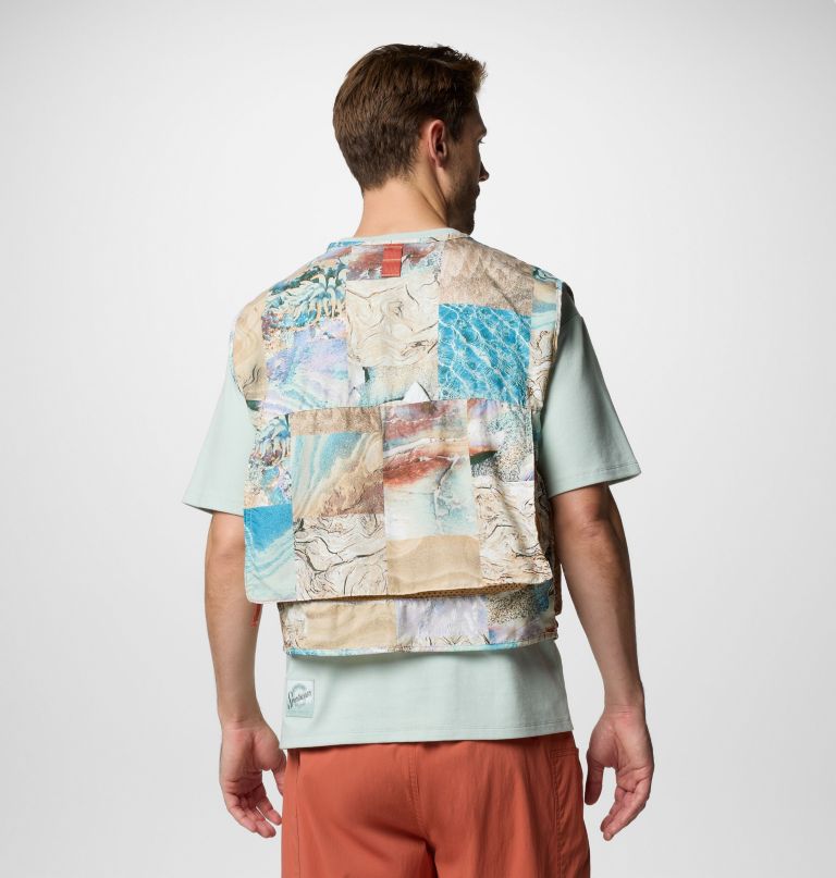 colete estampado cove beach
