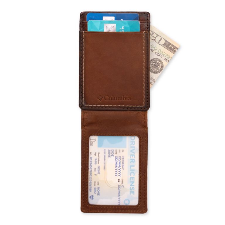 carteira masculina zion park para bolso frontal
