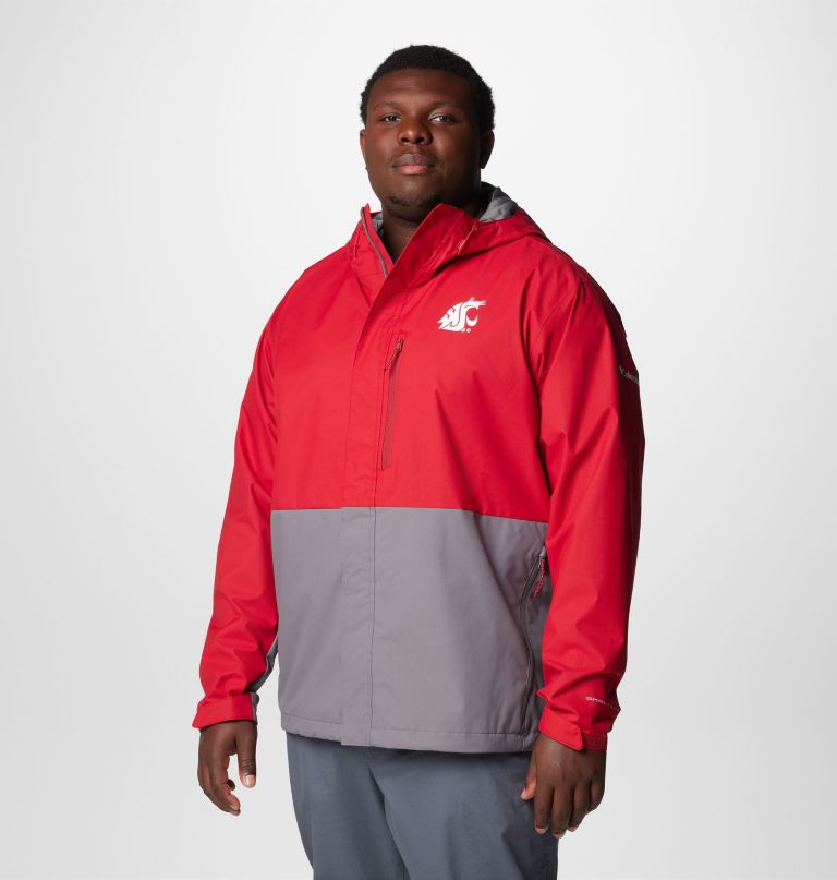 jaqueta masculina universitária field bound - washington state - tamanho grande