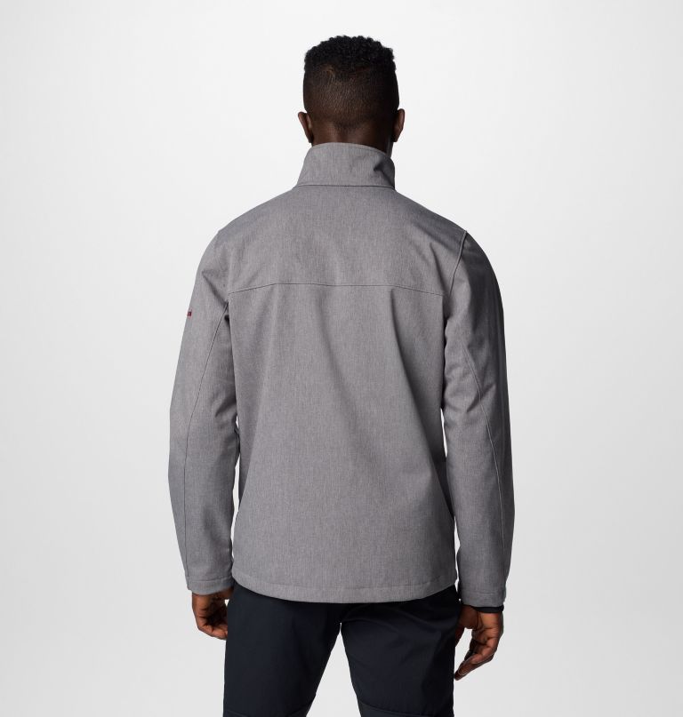 jaqueta softshell masculina universitária ascender iii - estado de washington