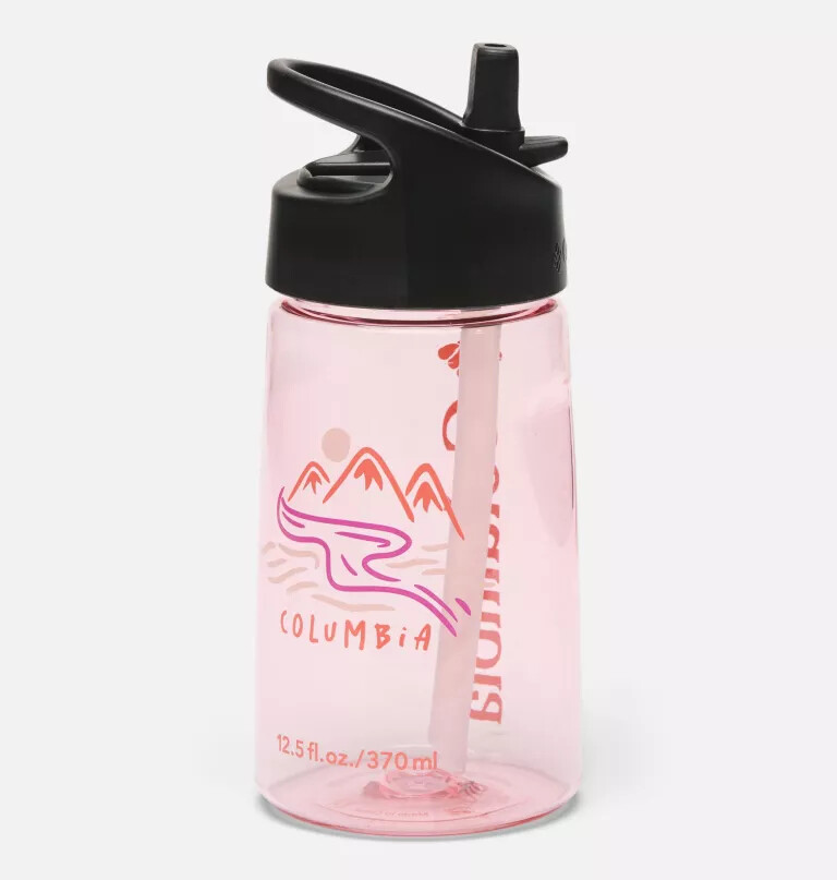 garrafa com tampa de canudo livre de bpa - 355 ml