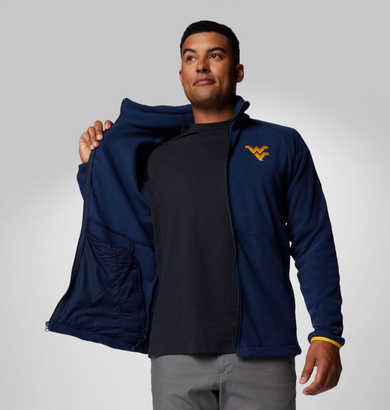 jaqueta fleece masculina universitária flanker iv - virgínia ocidental