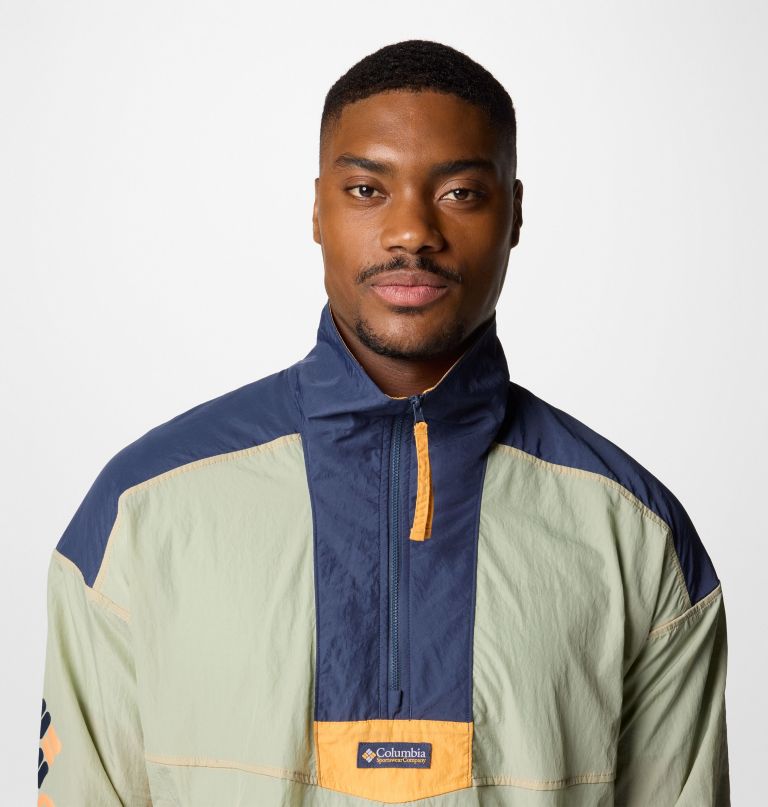 anorak corta-vento retrô riptide ii masculino